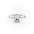 The Naomi Set With A 3 Carat Round Lab Diamond Cheap