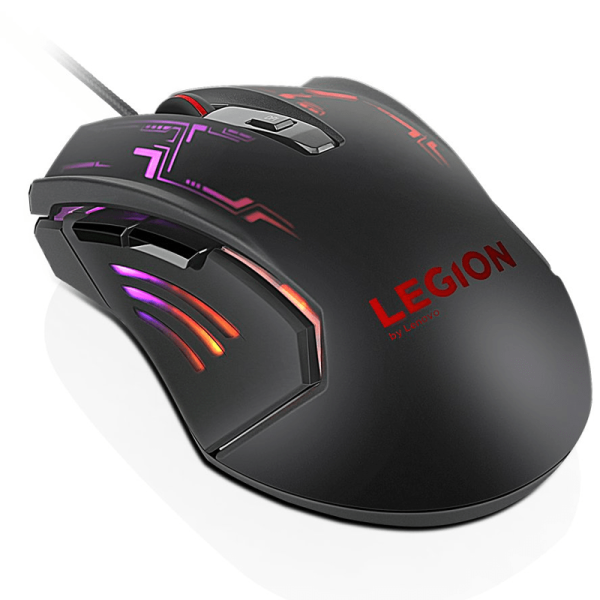 Lenovo Legion M200 RGB Gaming Mouse - 2400dpi   Optical   Wired   Black - Mouse For Cheap