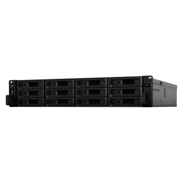 Synology RackStation RS2421+ - 64TB   4x 16TB   SATA   12-Bays   USB   LAN   Rack (2U) Fashion