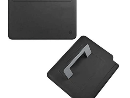 Stand Sleeve For MacBook Air & Pro 13 - Black Hot on Sale