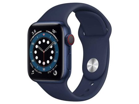 Apple Watch Series 6 - OLED   32GB   44mm   Bluetooth   Wi-FI   Cellular   Blue For Sale