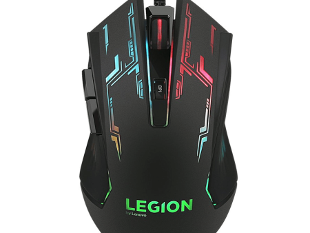 Lenovo Legion M200 RGB Gaming Mouse - 2400dpi   Optical   Wired   Black - Mouse For Cheap