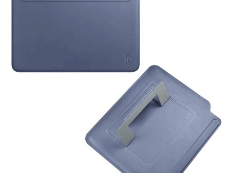 Stand Sleeve For MacBook Air & Pro 13 - Blue Online Hot Sale