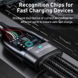 Baseus Flash Series Two-for-three Fast Charging Data Cable U+C to M+L+C - 1.2 Meters   100W   Black on Sale