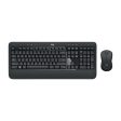 Logitech MK540 Advanced Wireless Combo - 2.40GHz   Up to 10m   USB Wireless Receiver   Arb Eng   Black - Keyboard & Mouse Combo Fashion