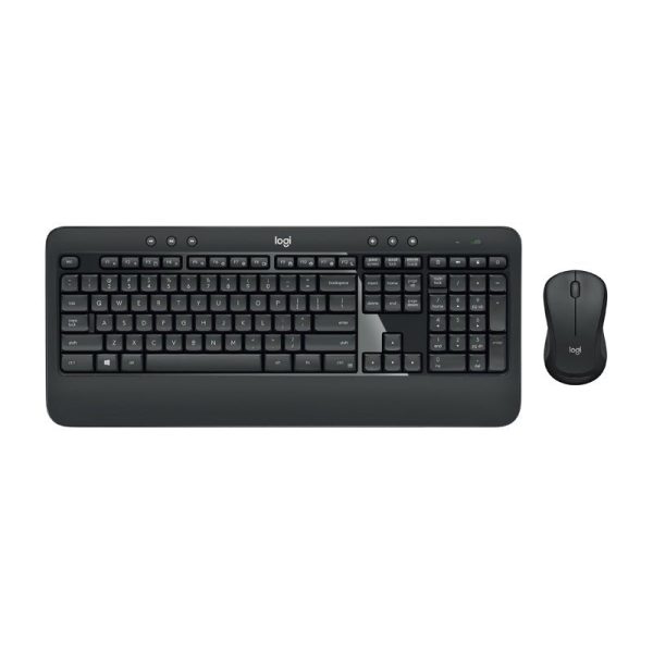 Logitech MK540 Advanced Wireless Combo - 2.40GHz   Up to 10m   USB Wireless Receiver   Arb Eng   Black - Keyboard & Mouse Combo Fashion