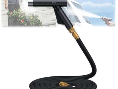 Baseus GF4 Horticulture Watering Spray Nozzle - 30 Meter   Black For Sale