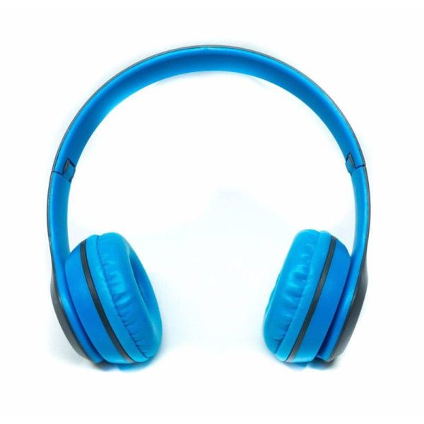 P47 Wireless Headphone - Bluetooth 4.2   Wireless   Blue - 2 s Day Treats Online