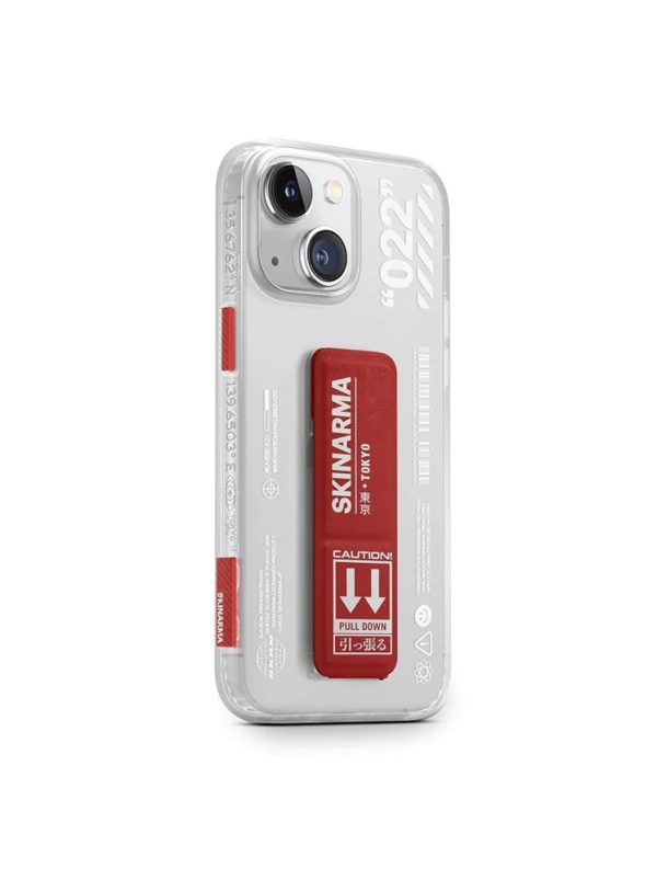 Skinarma Taihi Sora Back Case - iPhone 14 (6.1)   Red Online Hot Sale