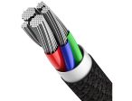 Baseus High Density Braided Fast Charging Data Cable -  Type-C   100W   1 Meter   Black Supply