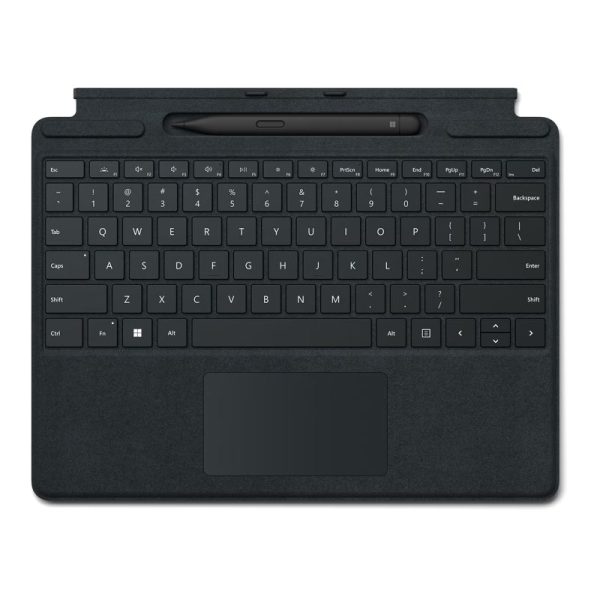 Microsoft Surface Pro Signature Keyboard with Slim Pen 2 - Magnetic   Arabic English   Black - Microsoft Surface Pro 9 Online now