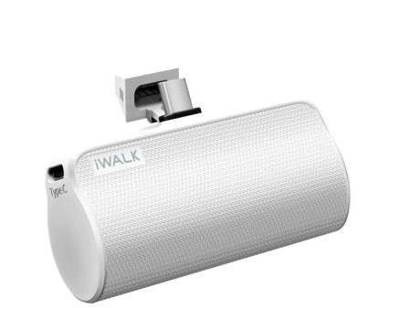 iWALK Pocket Battery 3300mAh Type C - White Fashion