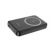 Hoco DB26 10000mAh Fast Charging Magnetic Wireless Power Bank - Black Online Hot Sale