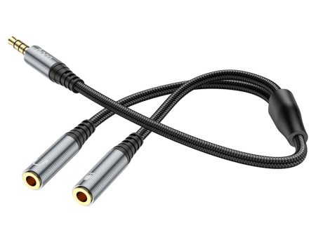 Hoco audio adapter Input Cable - 3.5mm   Black Sale