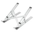 Hoco DH07 Folding 7-level Adjustment Notebook Stand - Silver Sale