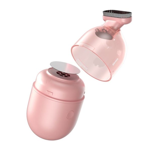 Baseus C2 Desktop Capsule Vacuum Cleaner - 1000pa Suction   Pink Online