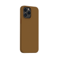 Araree Pellis PU Leather Case For iPhone 13 Pro - Brown Fashion