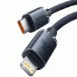 Baseus Crystal Shine Cable Type-C To Lightning Fast Charging Cable - 20W   1.2M   Black For Discount