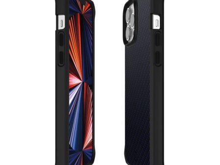 Itskins Hybrid Mag Carbon Series Cover - Apple iPhone 13 Pro   Carbon Blue on Sale