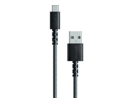 Anker PowerLine USB-A to USB-C Cable - 0.9m   Black Online now