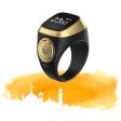 Smart Tasbih Zikr 1 Lite Ring   20mm - Black on Sale