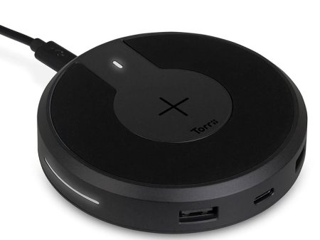 Torrii Bolt Wireless Charging Hub - Black Online Hot Sale