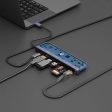 Powerology 7in1 USB-C Multi Hub Crystalline Series Hot on Sale