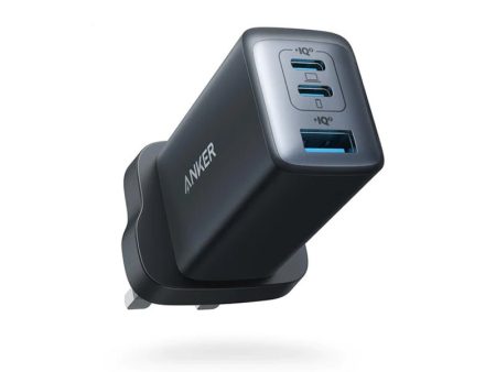 Anker PowerPort III 3-Port Adapter - 65W   USB-C   USB-A   Black Sale