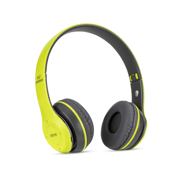 P47 Wireless Headphone - Bluetooth 4.2   Wireless   Green - Bundle Offer Online now