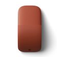 Microsoft Surface Arc Mouse - 2.40GHz   Up to 10m   Wireless   Bluetooth   Poppy Red - Mouse Online now