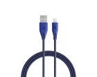 Ravpower USB A To Lightning Charging Cable - 1.2Meter   Nylon Blue Online Hot Sale