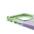 Itskins Supreme Prism Case - Apple iPhone 13 Pro Max   Light Green And Light Purple For Sale