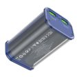 HOCO J105 Fully Compatible Power Bank 10000mAh 22.5W - Blue on Sale