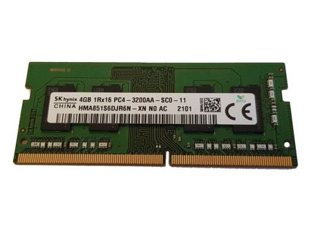 SK Hynix Notebook Memory Module - 4GB   DDR4   260-pin   3200MHz   Open Online now