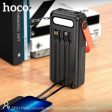 HOCO DB33 Solar Charging Portable Power Bank 30000mAh - Black Hot on Sale