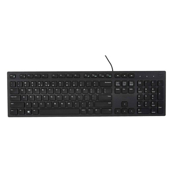 Dell KB216 Multimedia Keyboard - Wired   USB   Arabic   Black - Keyboard Supply