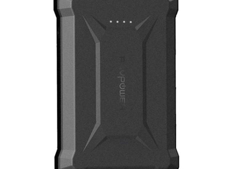 RAVPower Rugged Series 10050mAh Waterproof Portable Charger Power Bank - Black Online Sale