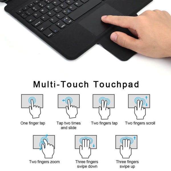 Choetech Magic Keyboard - iPad 12.9-inch   Arabic English   Black For Sale