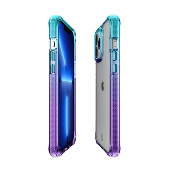 Itskins Supreme Prism Case - Apple iPhone 13 Pro Max   Light Blue And Light Purple Hot on Sale