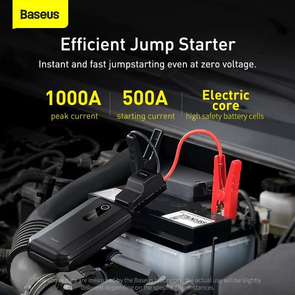 Baseus Super Energy Air Car Jump Starter 10000mAh Peak current 1000A - Black Online