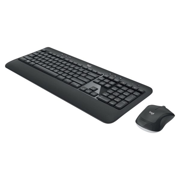 Logitech MK540 Advanced Wireless Combo - 2.40GHz   Up to 10m   USB Wireless Receiver   Arb Eng   Black - Keyboard & Mouse Combo Fashion