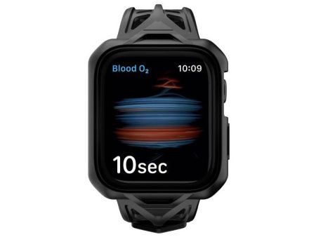 Itskins Spectrum Combo Watch Belt And Bumper Case Set - Apple Watch Se   4   5   6   44mm   2M Antishock   Black Supply