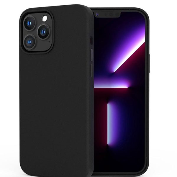 Araree Pellis PU Leather Case For iPhone 13 Pro- Black Online Sale