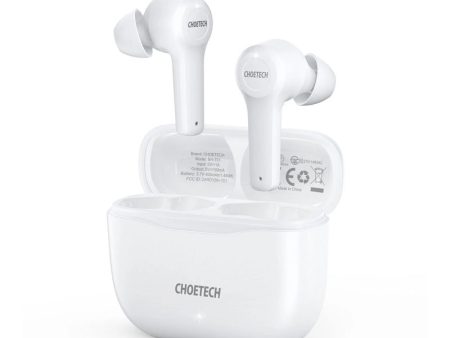 Choetech BH-T01 True Wireless Earbuds - Bluetooth   White Online