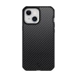 Itskins Hybrid Mag Carbon Series Cover For iPhone 13 Pro Max - Black1 Supply