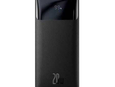 Baseus BiPow Digital Display Power Bank - 30000mAh   20W   Black Sale