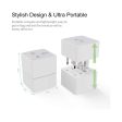 LDNIO Z4 6A Max Universal Travel Plug - 6A   White Fashion