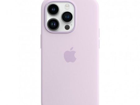 Apple iPhone 14 Pro Max Silicone Case with MagSafe Lilac Fashion