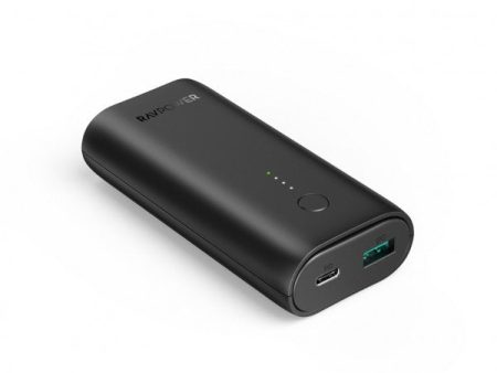 RAVPOWER RP-PB205DGR 10000mAh PD+QC 20W Power Bank - Black Online