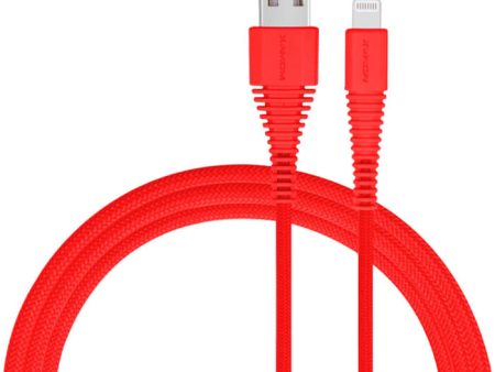 Momax Tough Link USB To Lightning Cable - 1.2 Meter   Red Supply